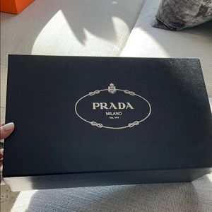 Prada shoe box